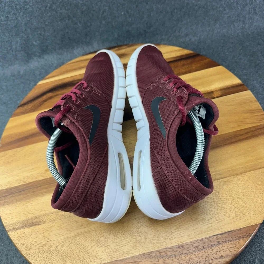 Nike SB Stefan Janoski Max Burgundy Kids 6.5Y Womens 8 905217-601